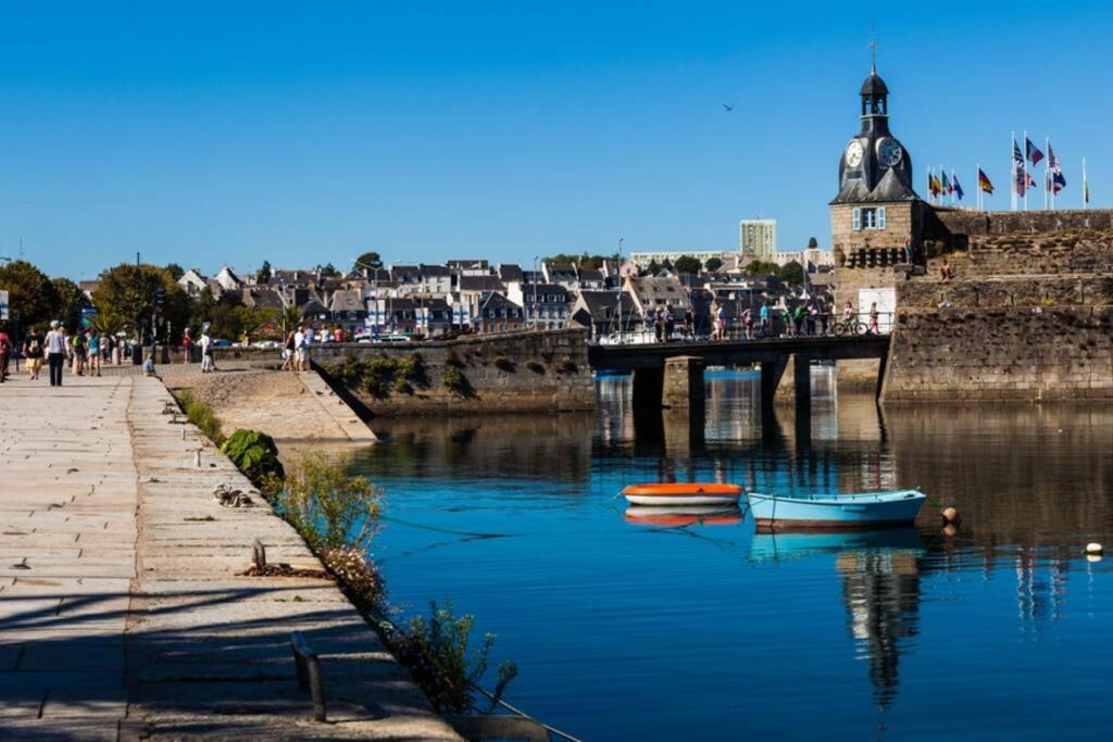 Appartement Jardin A 100M De La Plage Et Thalasso Concarneau Exterior photo